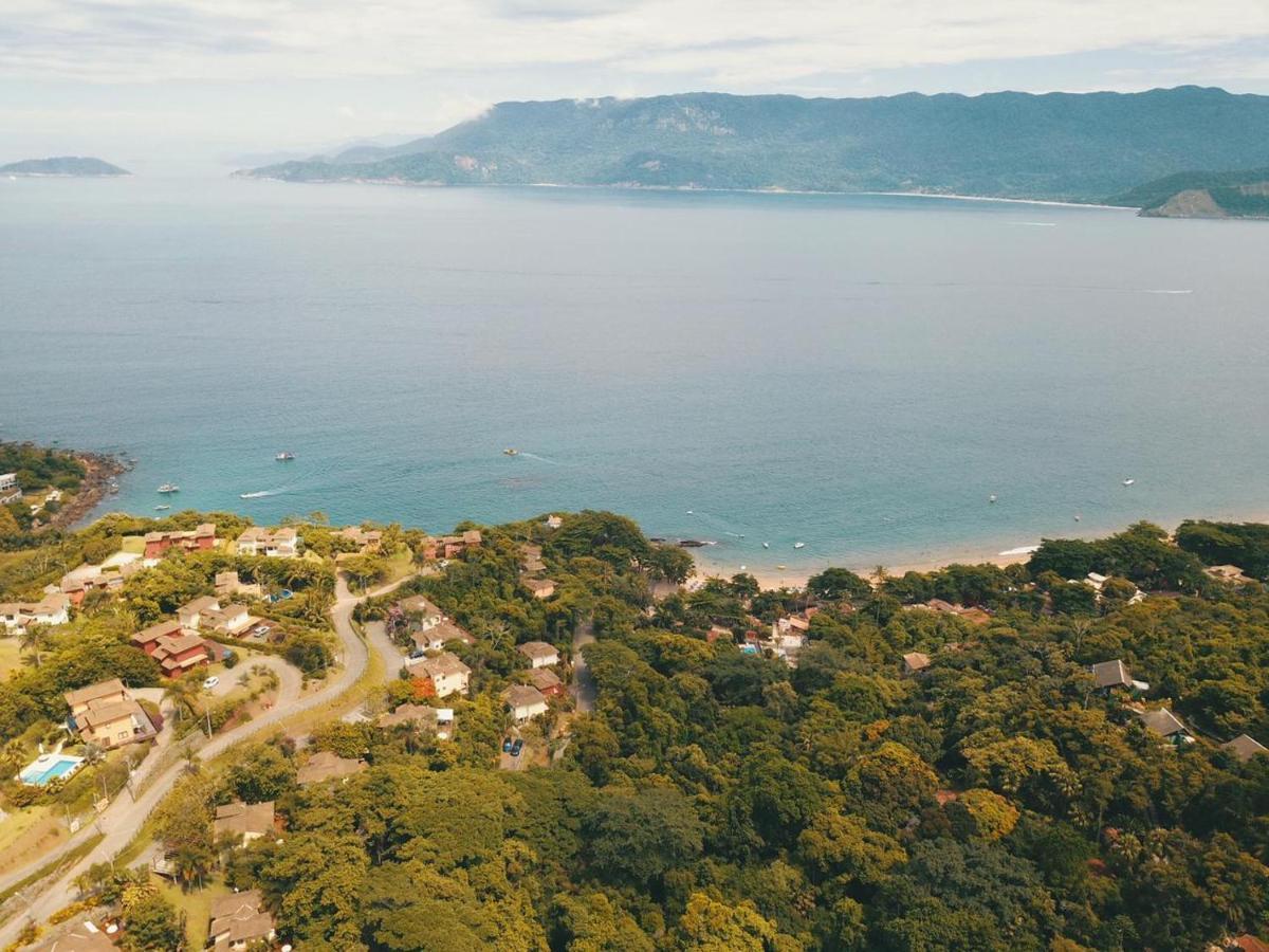 Bangalo Com Vista Para O Mar No Condominio Yacamim Ilhabela Praia Do Curral Eksteriør billede