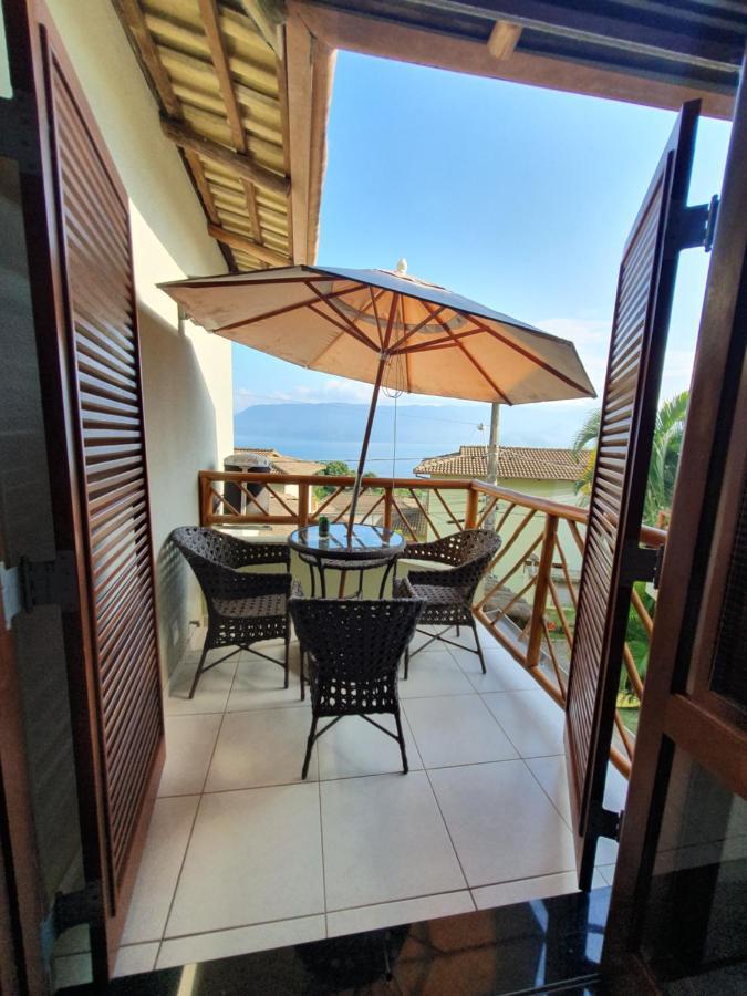 Bangalo Com Vista Para O Mar No Condominio Yacamim Ilhabela Praia Do Curral Eksteriør billede
